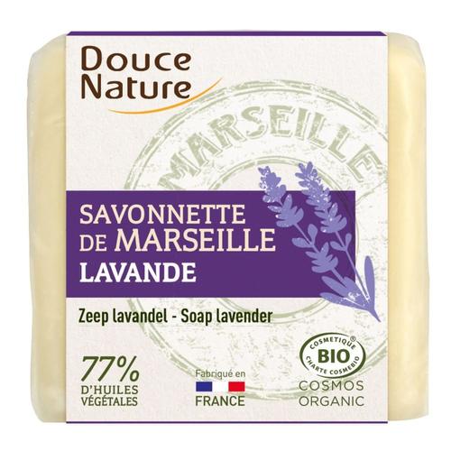 Douce Nature - Savonnette Marseille Lavand 100g Savonnettes Parfumees 100 G 