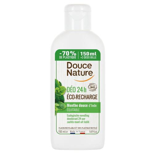 Douce Nature - Deo Eco Recharge Menthe 150ml Bille 150 Ml 