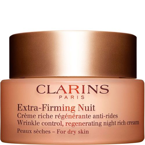 Clarins - Extra-Firming Nuit Crème Régénérante Anti-Rides Peaux Sèches Soin Visage 50 Ml 