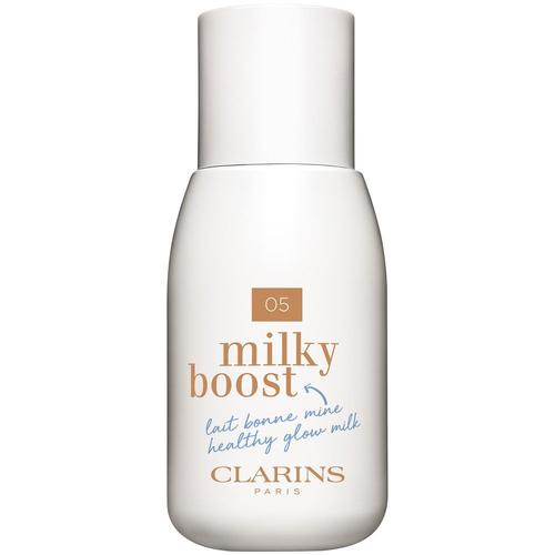 Clarins - Milky Boost Lait Maquillant 93% D?Ingrédients D?Origine Naturelle 05 - Milky Sandalwood 50 Ml 