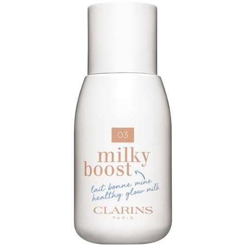 Clarins - Milky Boost Lait Maquillant 93% D?Ingrédients D?Origine Naturelle 03 - Milky Cashew 50 Ml 