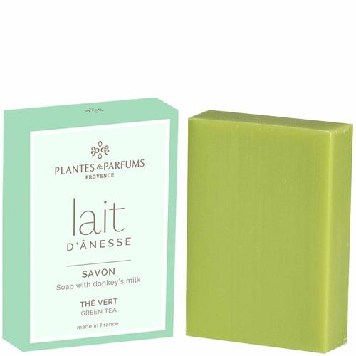 Plantes Et Parfums - Lait D'ânesse Parfum Thé Vert Savon Doux Parfumé 100 G 