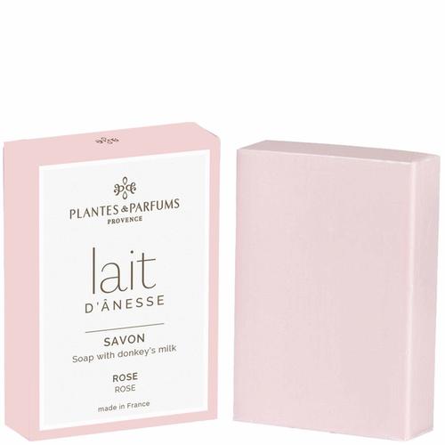 Plantes Et Parfums - Lait D'ânesse Parfum Rose Savon Doux Parfumé 100 G 
