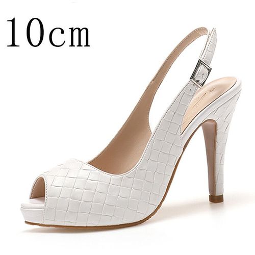 Escarpins Peep Parker À Talons Hauts Pour Femmes,Chaussures À Plateforme Pour Robe De Soirée,Sandales De Luxe,Été,Automne,Grande Taille,43,2021