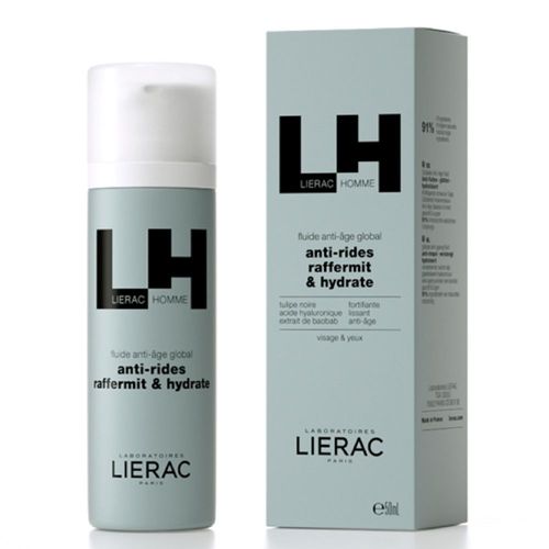 Lierac - Lierac Homme Fluide Anti Age Global 50ml Fluide Anti Age 50 Ml 