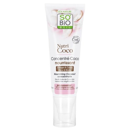 So Bio Etic - Concentré Coco Nourrissant, Visage&corps, Nutri Coco 125 Ml 