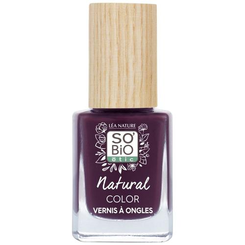So Bio Etic - Vernis À Ongles, Natural Color - 55 Prune Noir Vernis À Ongles, Natural Color - 55 Prune Noir 11 Ml 