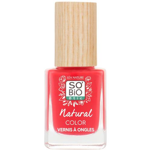 So Bio Etic - Vernis À Ongles, Natural Color - 25 Rouge Coquelicot Vernis À Ongles, Natural Color - 25 Rouge Coquelicot 11 Ml 