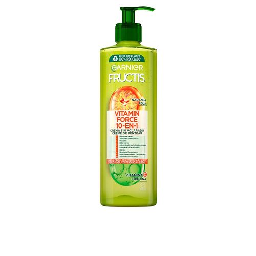 Garnier - Fructis Vitamin Force Crème Sans Rinçage Garnier Liquide Coiffant 400 Ml 