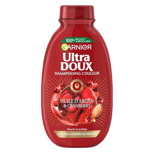 Garnier - Ultra Doux Argan Et Cranberry Shampooing 300 Ml 