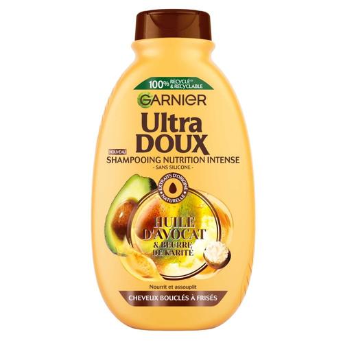 Garnier - Ultra Doux Avocat Et Beurre De Karité Shampooing À L'huile D'avocat Beurrede 300 Ml 