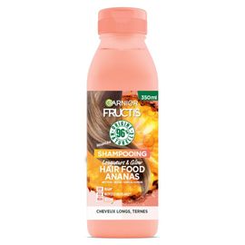 Garnier - Fructis Hair Food Shampooing Longueurs&glow À L'ananas 350 Ml 