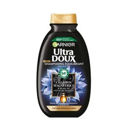 Garnier - Ultra Doux Charbon Magnétique Shampooing Equilibrant 250 Ml 