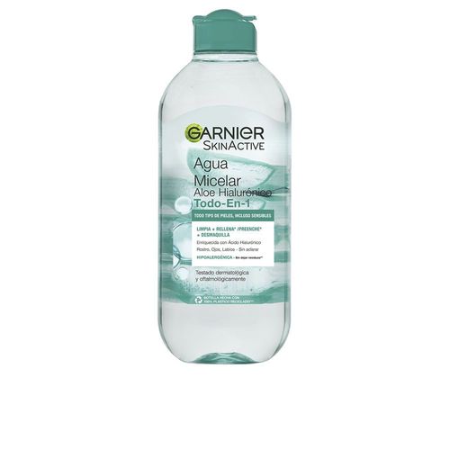 Garnier - Skinactive Aloe Hialurónico Agua Micelar Todo En 1 Garnier Démaquillant 400 Ml 