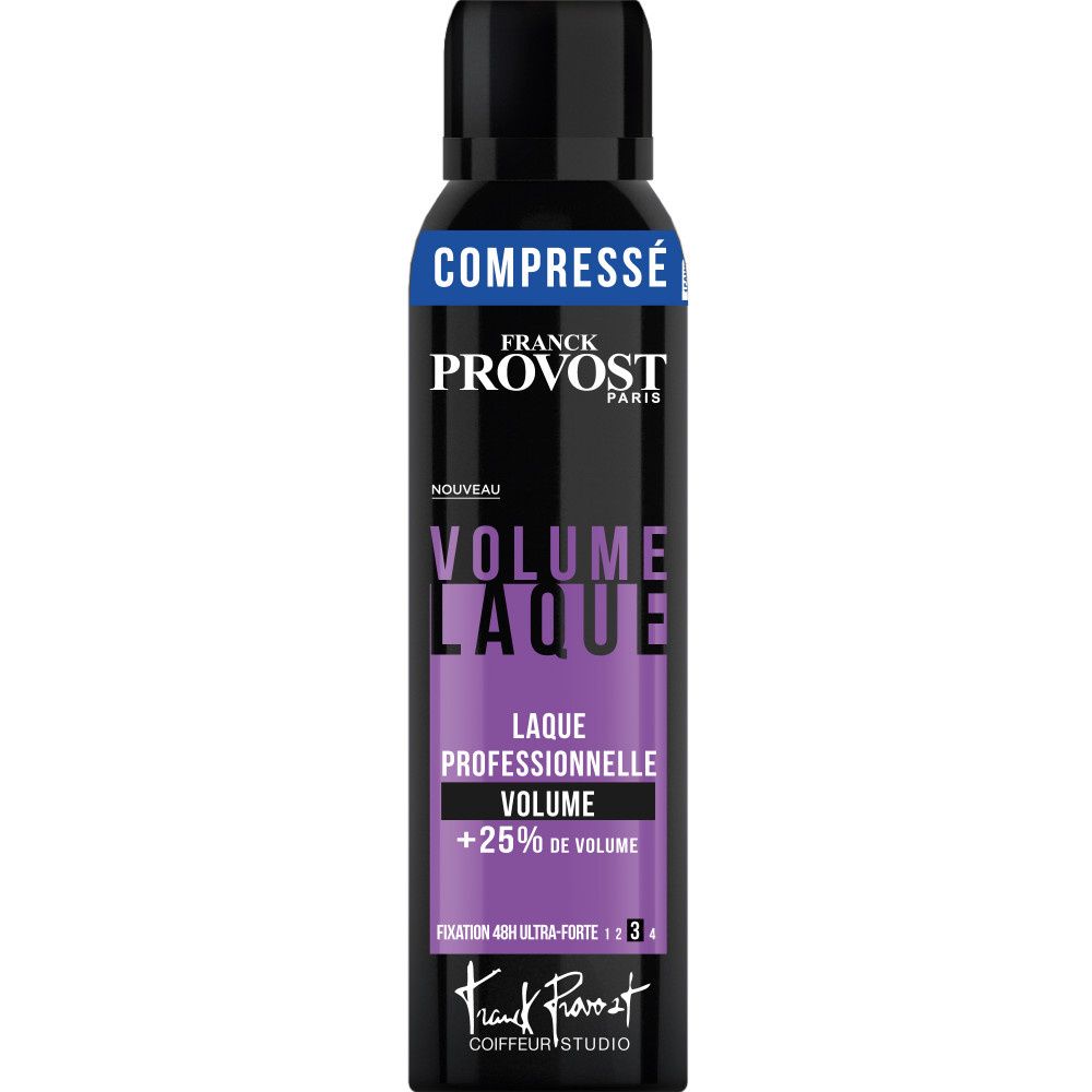 Franck Provost - Volume Laque Professionnelle Compressée Fixation Ultra Forte 150 Ml 