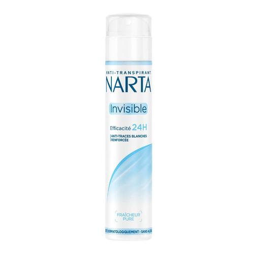 Narta - Narta Invisible Déodorant Spray Anti-Traces Blanches 200 Ml 