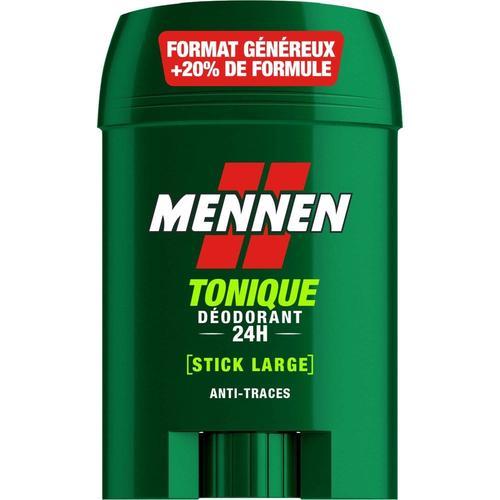 Mennen - Tonique Deodorant Homme 24h Stick Large Sans Alcool Anti Traces 60 Ml 