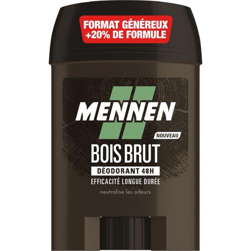 Mennen - Natural Force Deodorant D'origine Naturelle Homme 48hstick Large Sans Alcool Anti Traces 60 Ml 