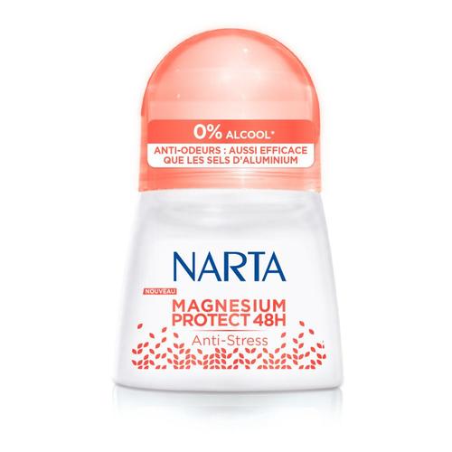 Narta - Narta Magnesium Protect48h Déodorant Bille Anti-Stress 50 Ml 