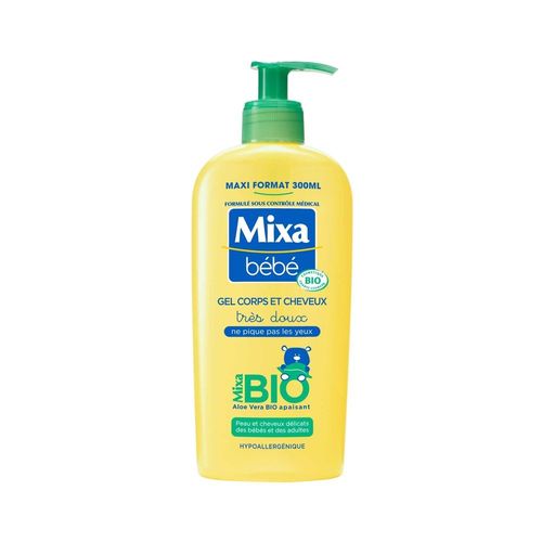 Mixa - Bébé Gel Corps Et Cheveux Bio 300 Ml 