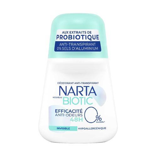 Narta - Narta Biotic Invisible Déodorant Bille 50 Ml 