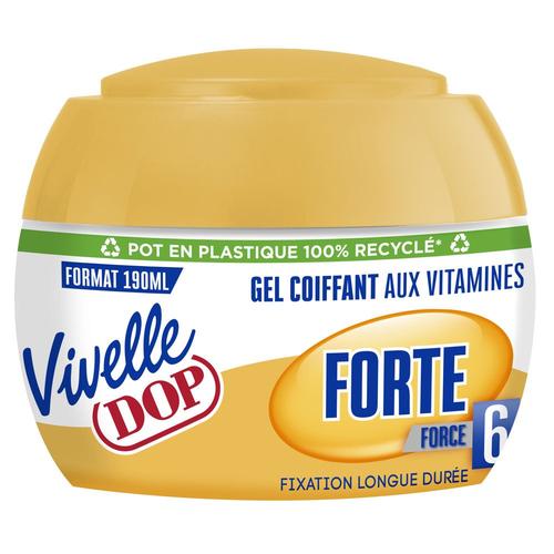 Dop - Vivelle Dop Gel Coiffant Aux Vitamines Fixation Forte Force 6 190 Ml 