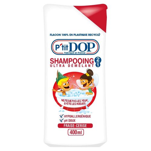 Dop -Classique Shampooing Ultra Démêlant Fraise-Cerise 400 Ml 