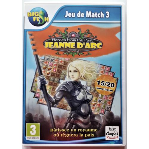 Jeu De Match 3 : "Heroes From The Past : Jeanne D'arc".