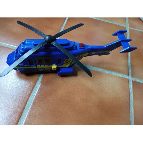Avion De Police 27 X 7 Cm.