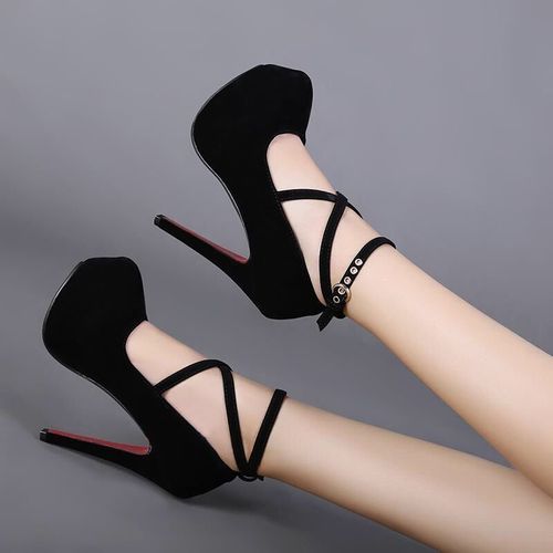 Chaussures Escarpins Lanières Pour Femmessandales Classiques Talons Hautschaussures D'été Sexytalons Plateformesangle De Rinçage