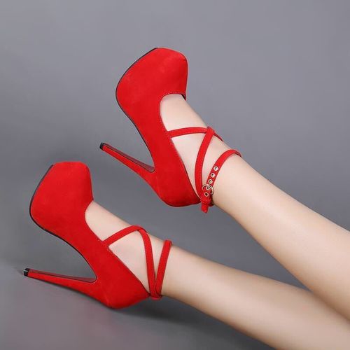Chaussures Escarpins Lanières Pour Femmessandales Classiques Talons Hautschaussures D'été Sexytalons Plateformesangle De Rinçage