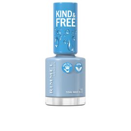 Rimmel London - Kind&free Nail Polish #152-Tidal Wave Blue Crayon Blanc Pour Ongles 8 Ml 