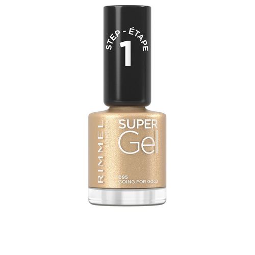 Rimmel London - Vernis À Ongles Super Gel #95-Going Fpr Gold Rimmel London Crayon Blanc Pour Ongles 12 Ml 