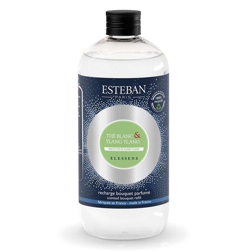 Esteban - Thé Blanc&ylang Ylang Recharge Pour Bouquet Parfumé 500 Ml 