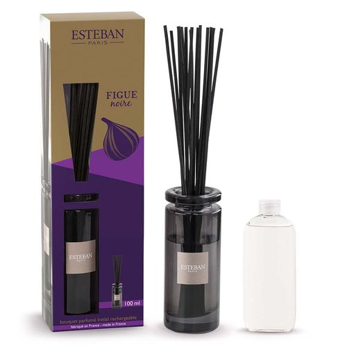 Esteban - Figue Noire Bouquet Parfumé Initial Et Sa Recharge 100 Ml 