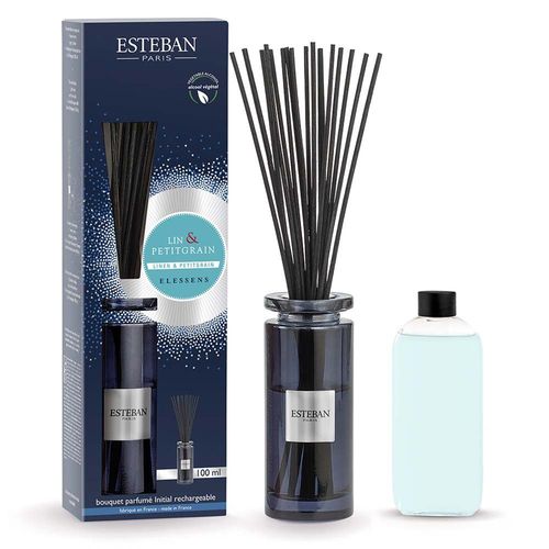 Esteban - Lin&petitgrain Bouquet Parfumé Initial Et Sa Recharge 100 Ml 