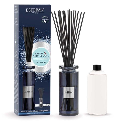 Esteban - Santal&fleur De Coco Bouquet Parfumé Initial Et Sa Recharge 100 Ml 