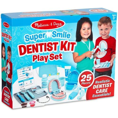 Melissa And Doug - Super Smile Dentist Kit Play Set - (18611)