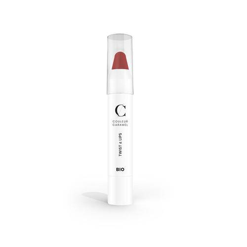 Couleur Caramel - Twist&lips Rouge À Lèvres 401 - Beige Rouge 3 G 