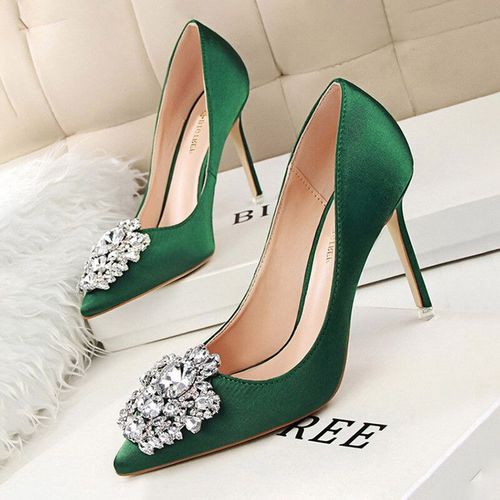 Chaussures Bigtreeescarpins Talons Hauts Pour Femmechaussures De Mariage Sexystrass Luxueuxstilettoixfemme