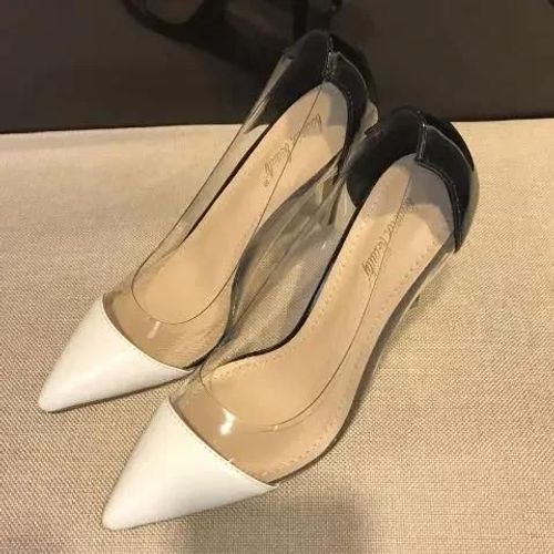 Escarpins À Talons Hauts En Pvc Transparent Pour Femmes,Chaussures Pointues Sexy,Chaussures De Soirée Léopard Et Mars,Escarpins À Talons Fins Pour Dames,Taille 40,2021