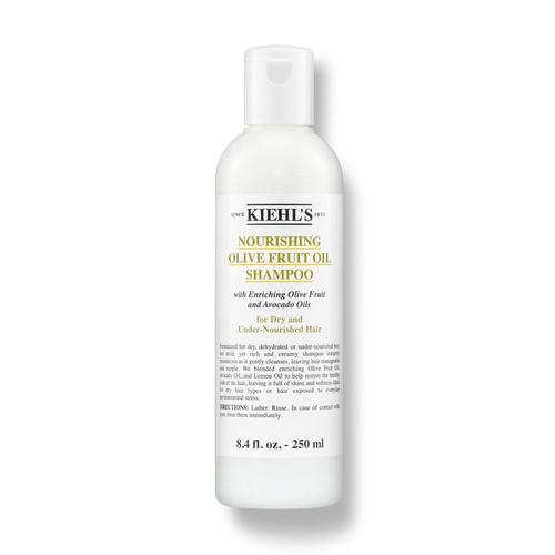 Kiehl's - Olive Fruit Oil Nourishing Shampoo Shampoing Nourrissant À L'huile D'olivepour Les Cheveux Secs Et Abîmés 250 Ml 