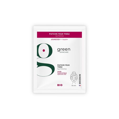 Green Skincare - Patchs Yeux Tissu Bio Jeunesse+ Tissus 4 Ml 