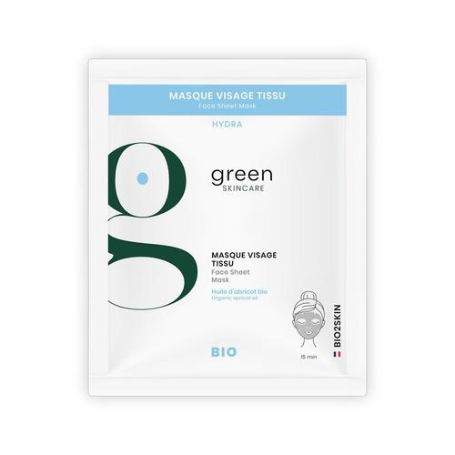 Green Skincare - Masque Visage Tissu Bio Hydra Tissus 20 Ml 