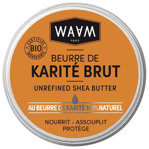 Waam - Beurre De Karité Brut (Non Parfumé) Beurres 100 Ml 