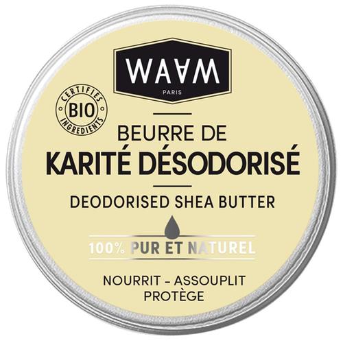 Waam - Beurre De Karité Pur (Désodorisé) Beurres 100 Ml 