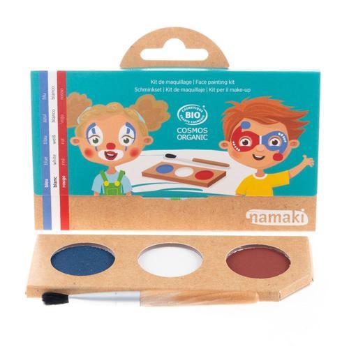 Namaki - Kit 3 Couleurs Clown&arlequin Cosmos Maquillage De Déguisement 1 Unité 