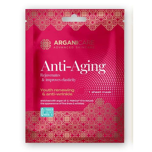 Arganicare - Masque Tissu Anti-Âge 1 Unité 