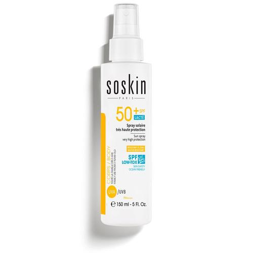 Soskin - Low-Tox® Spray Solaire Très Haute Protection Spf50+ Crème 150 Ml 