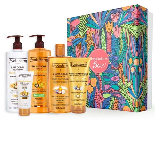 Evoluderm - Huile Précieuse Coffret Cadeau Bain Soyeux Corps&cheveux - 1 Unité 